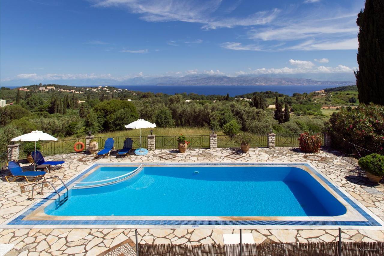 Villa Bacchus Kassiopi Corfu Buitenkant foto