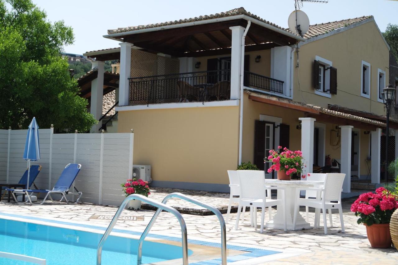 Villa Bacchus Kassiopi Corfu Buitenkant foto
