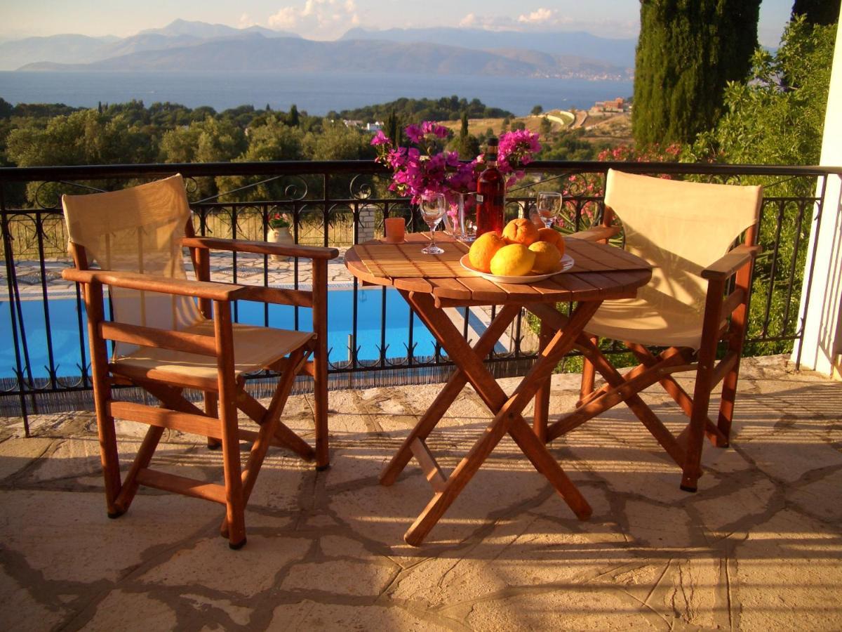 Villa Bacchus Kassiopi Corfu Buitenkant foto
